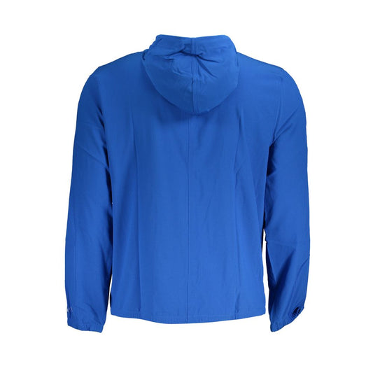 Blue Polyester Jacket