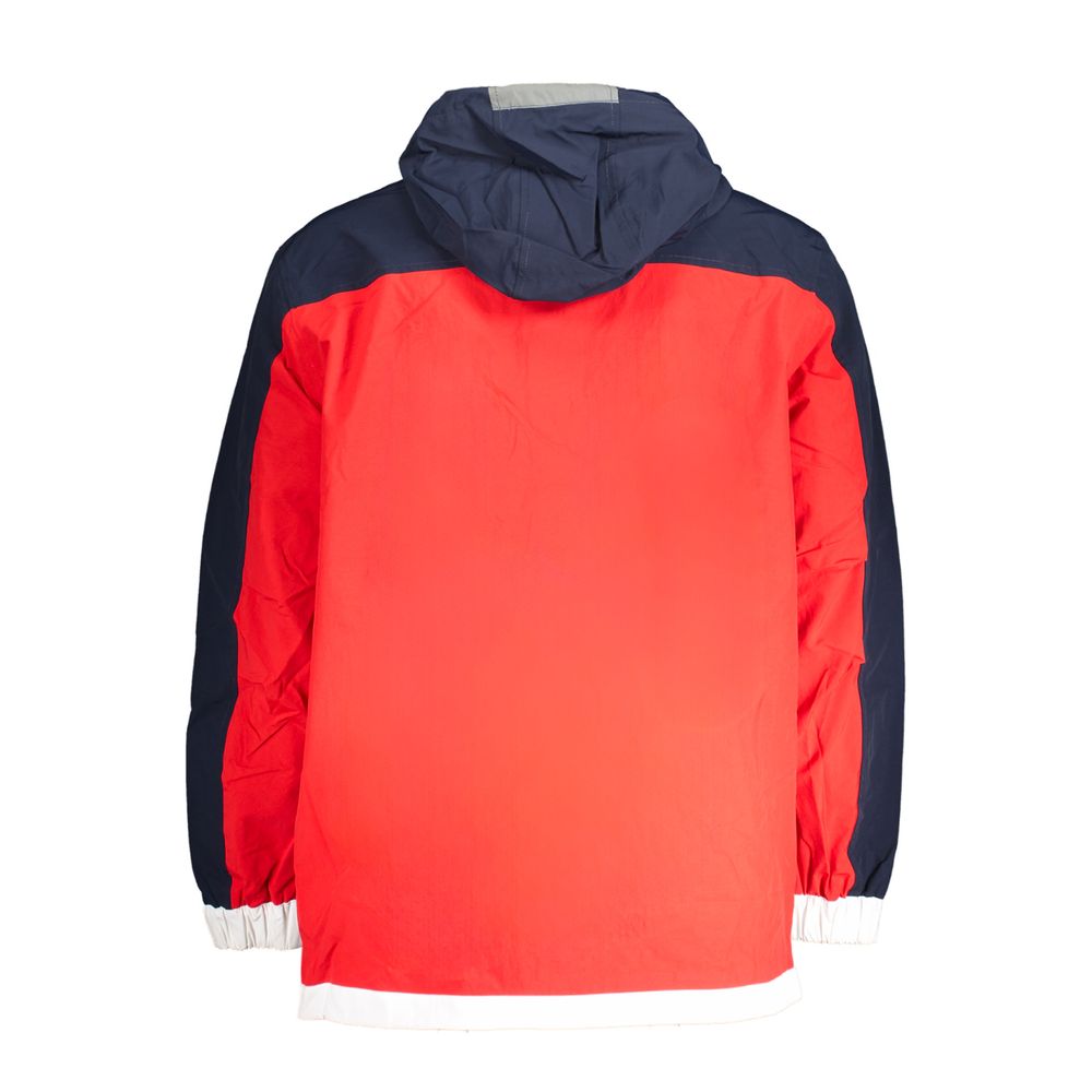 Blu Poliammide Men's Jacket