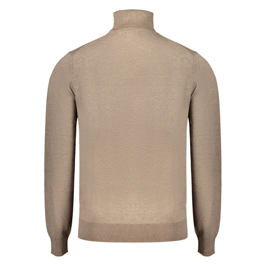Marrone Poliammide Men Sweater