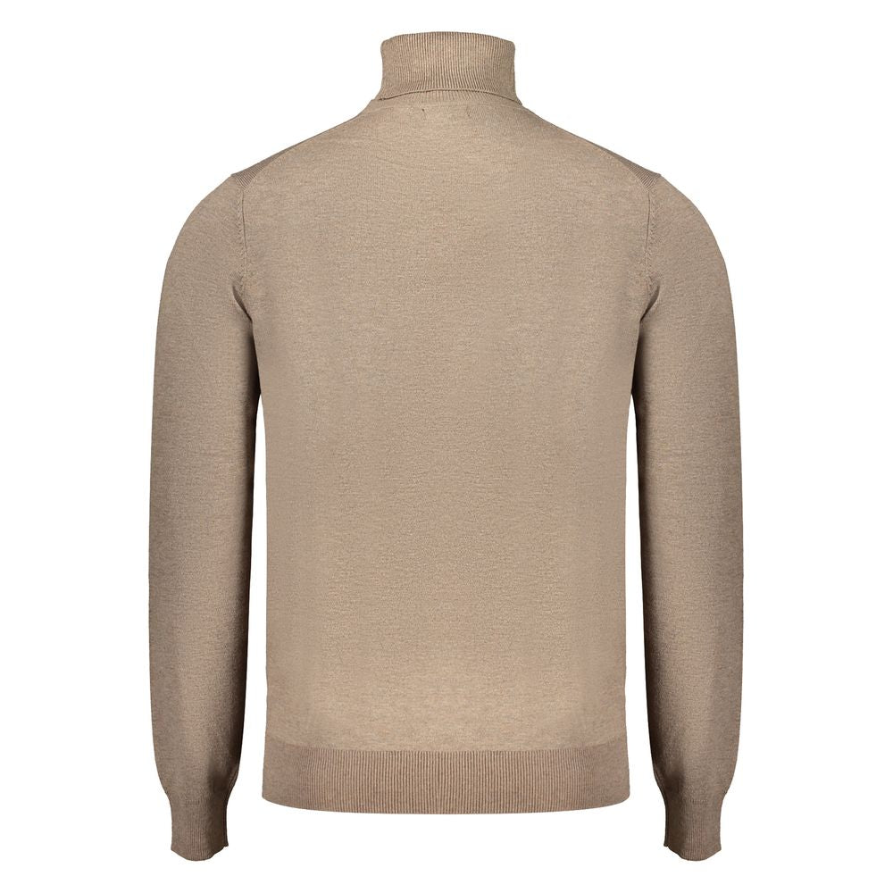Marrone Poliammide Men Sweater