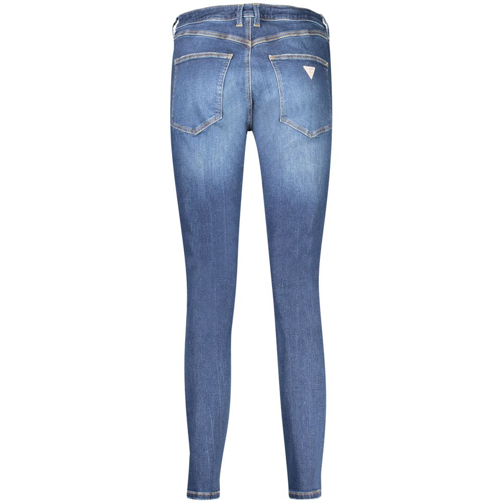 Blu Cotton Women Jeans
