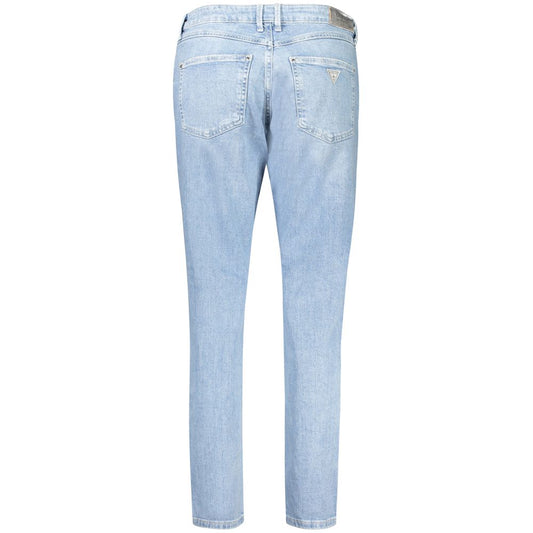 Blue Cotton Jeans & Pant