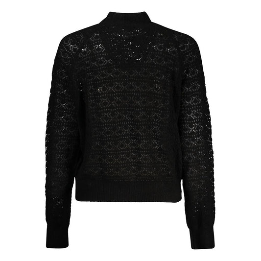 Black Wool Women Sweater