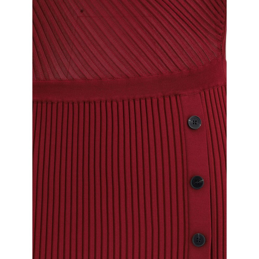 Ribbed midi Dress