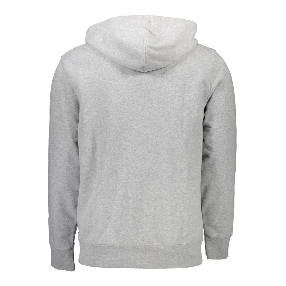 Gray Cotton Men Sweater