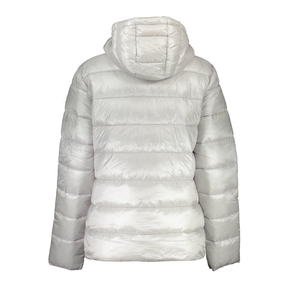 Gray Polyamide Jackets & Coat