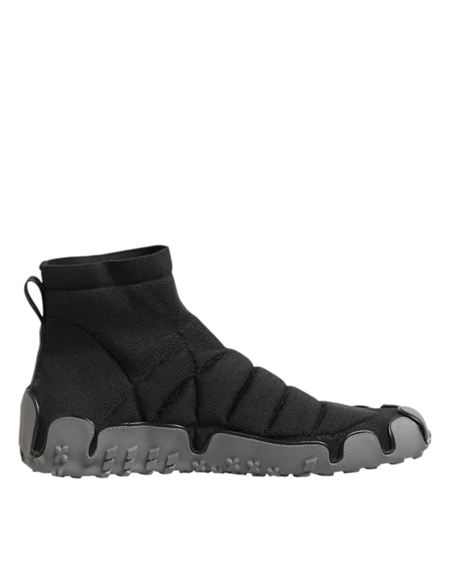 Black Slip On Ankle Sock Sneakers Shoes