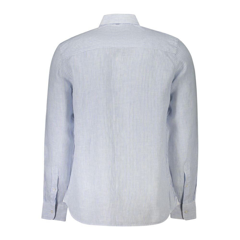 Azzurro Linen Men Shirt