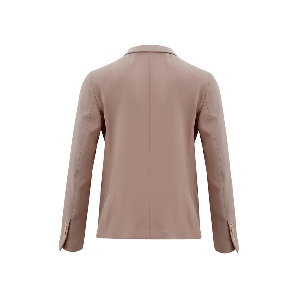 Gray Polyester Jackets & Coat
