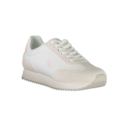 Bianco Leather Woman Sneaker
