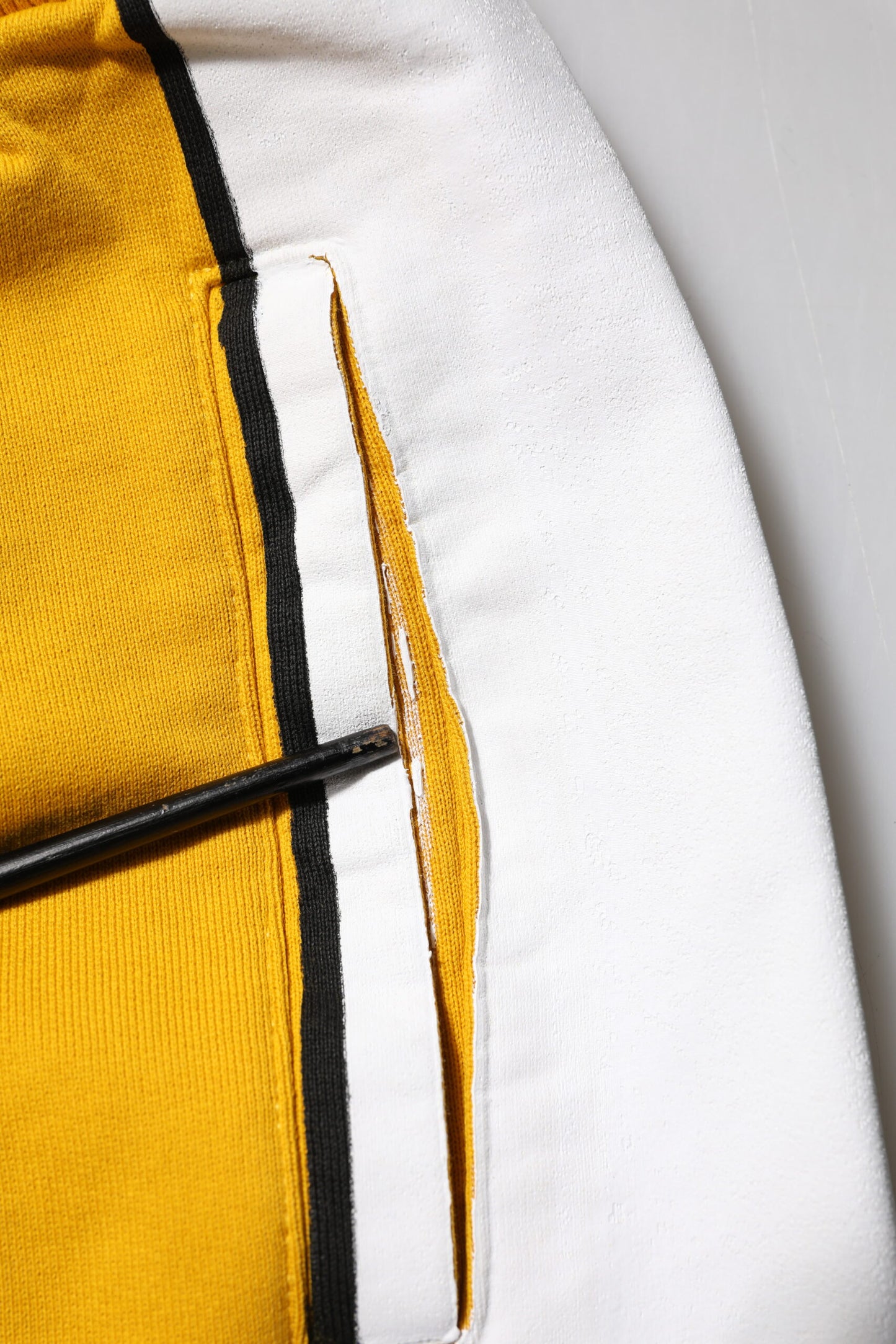 Yellow Cotton Logo Jogger Sweatpants Pants