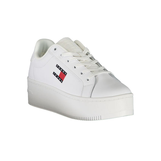 Bianco Leather Women Sneaker