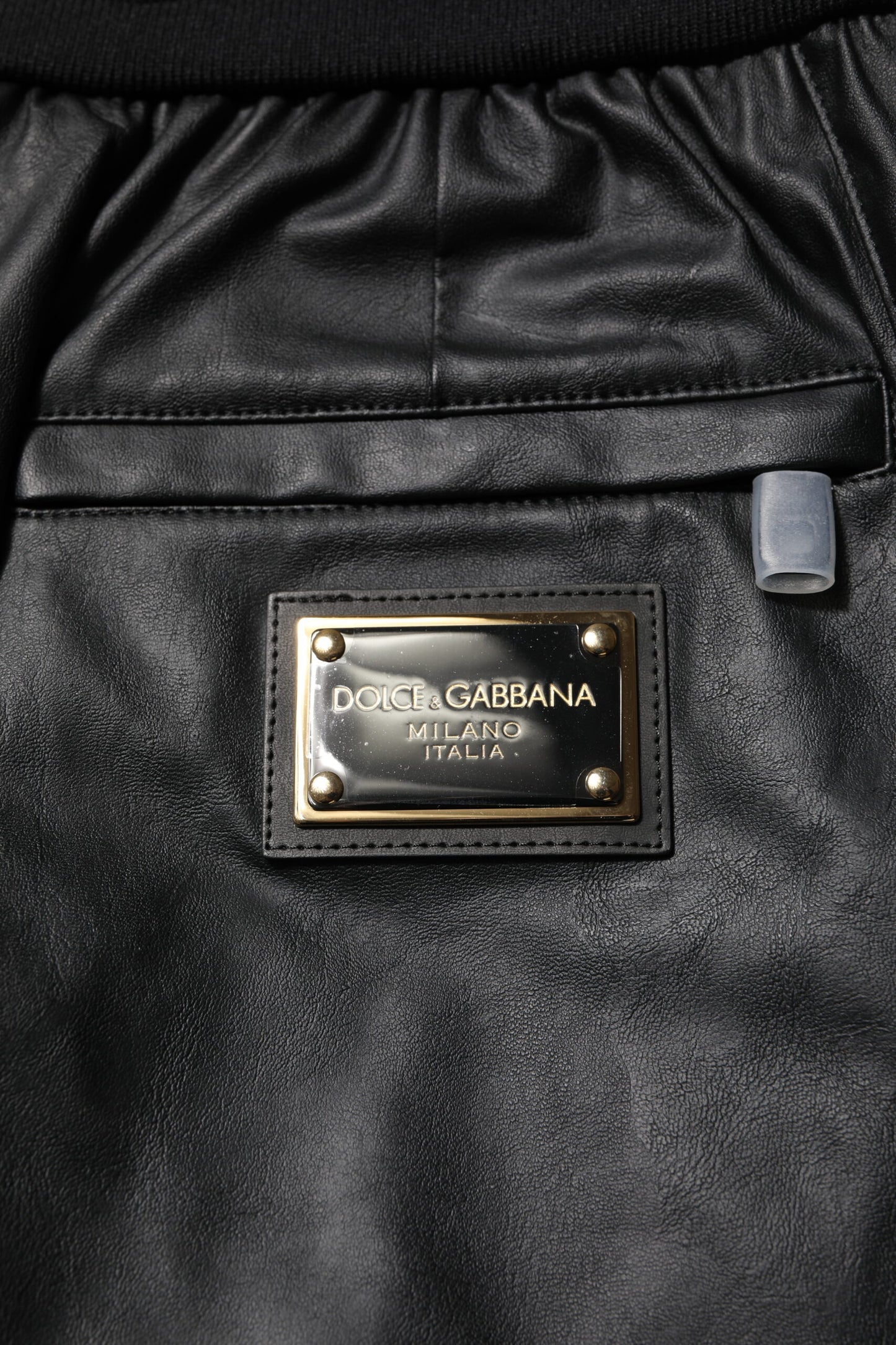 Black Cotton Cargo Men Jogger Pants