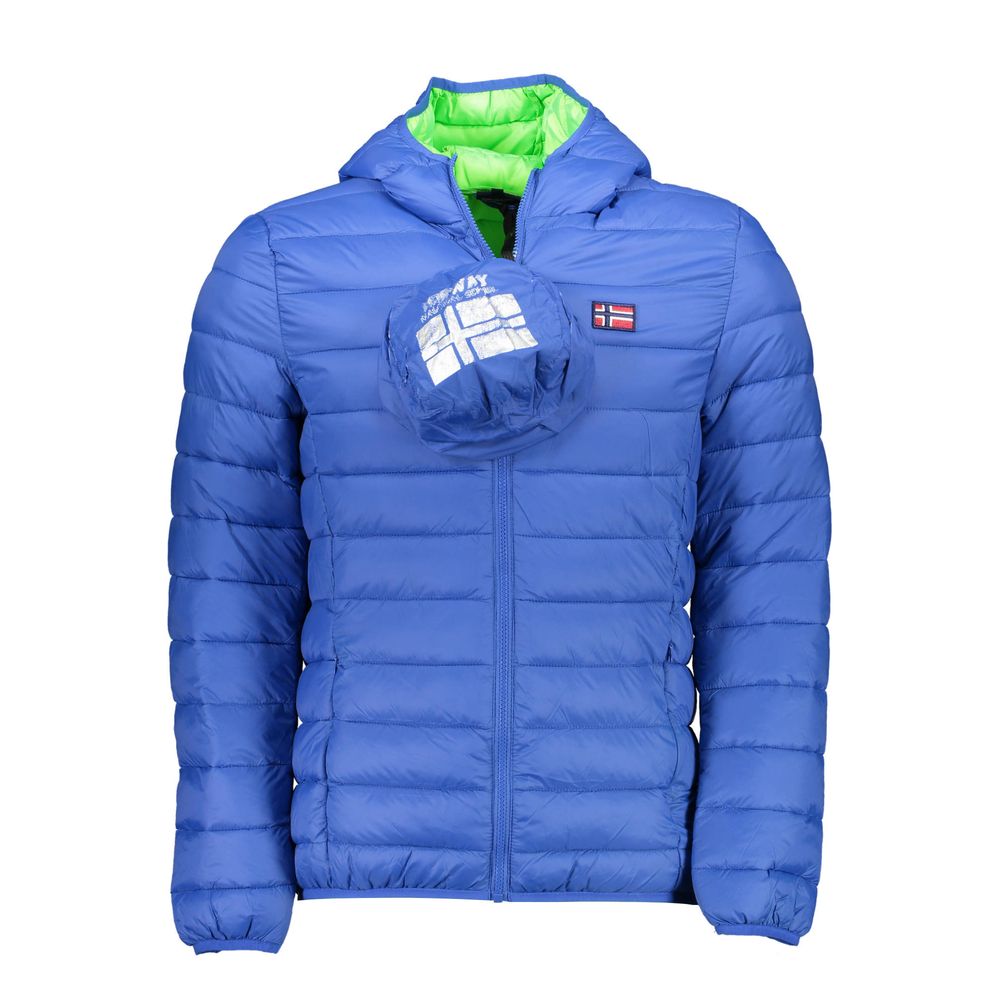 Blue Polyamide Jacket