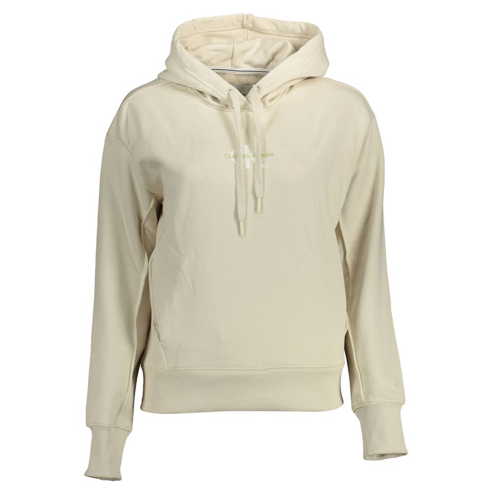 Beige Cotton Sweater