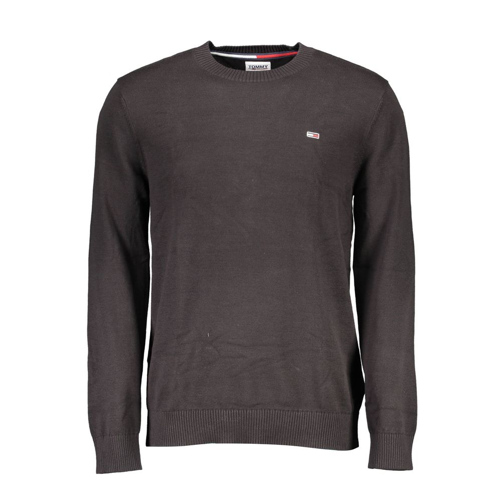 Black Cotton Sweater