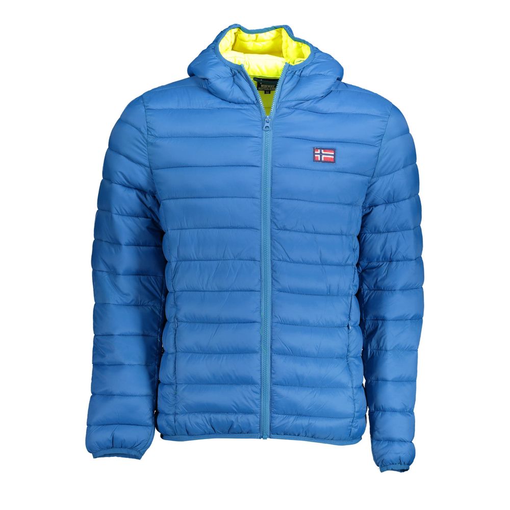 Blue Polyamide Jacket