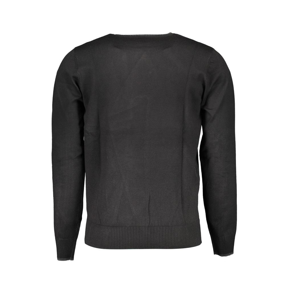 Black Nylon Sweater