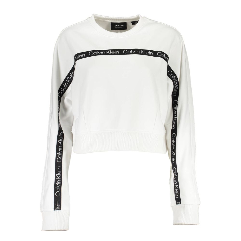 White Polyester Sweater