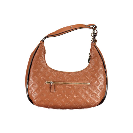 Marrone Poliuretano Women Handbag