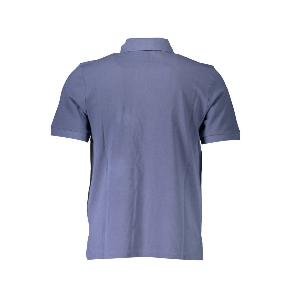 Blu Cotton Men T-Shirt