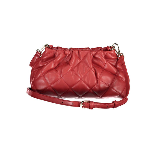 Rosso Polyurethane Women Handbag