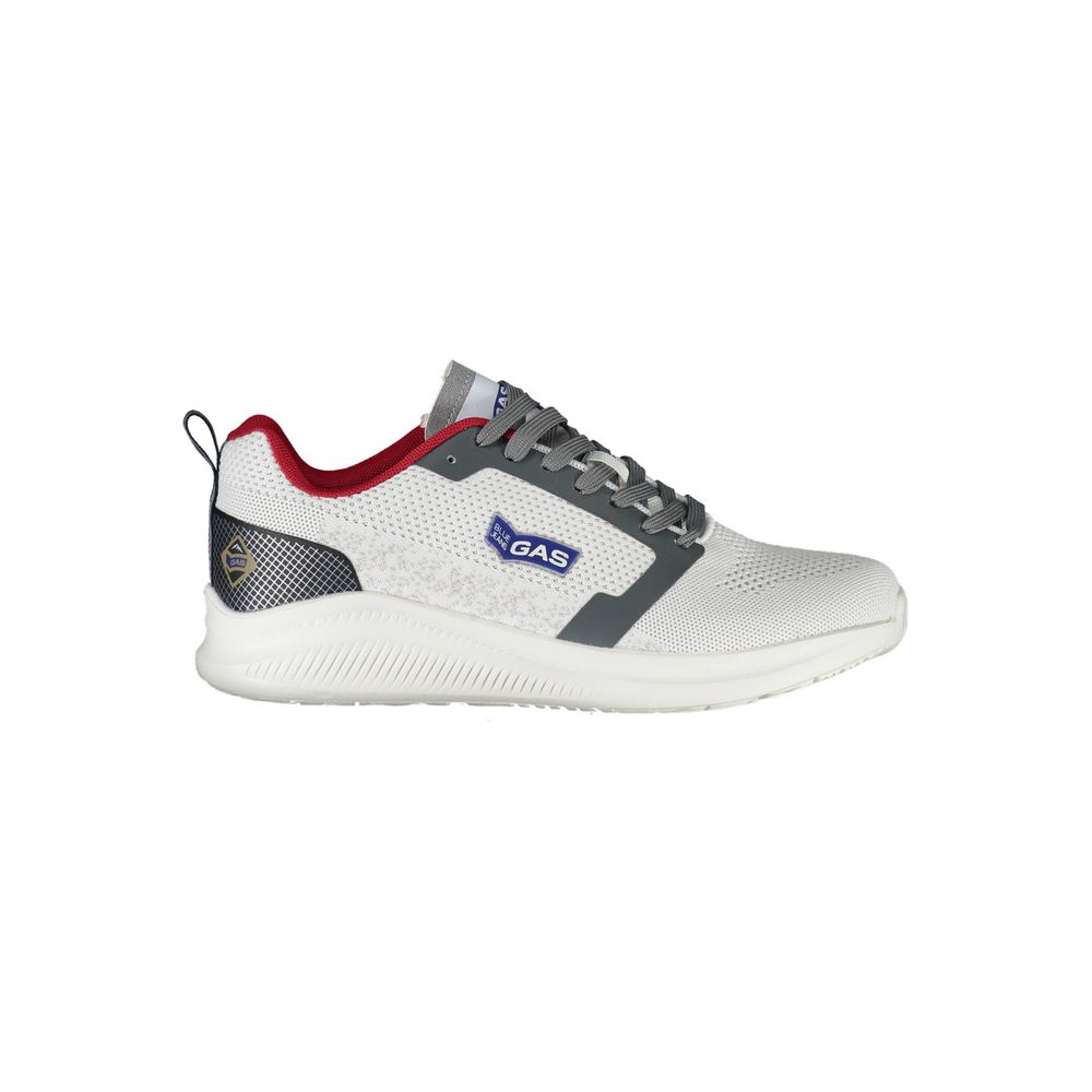White Polyester Sneaker