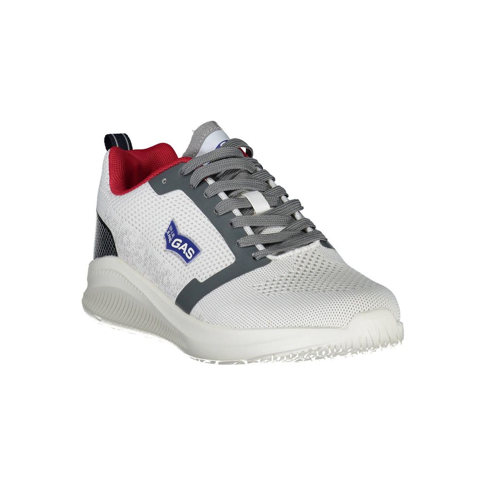 White Polyester Sneaker