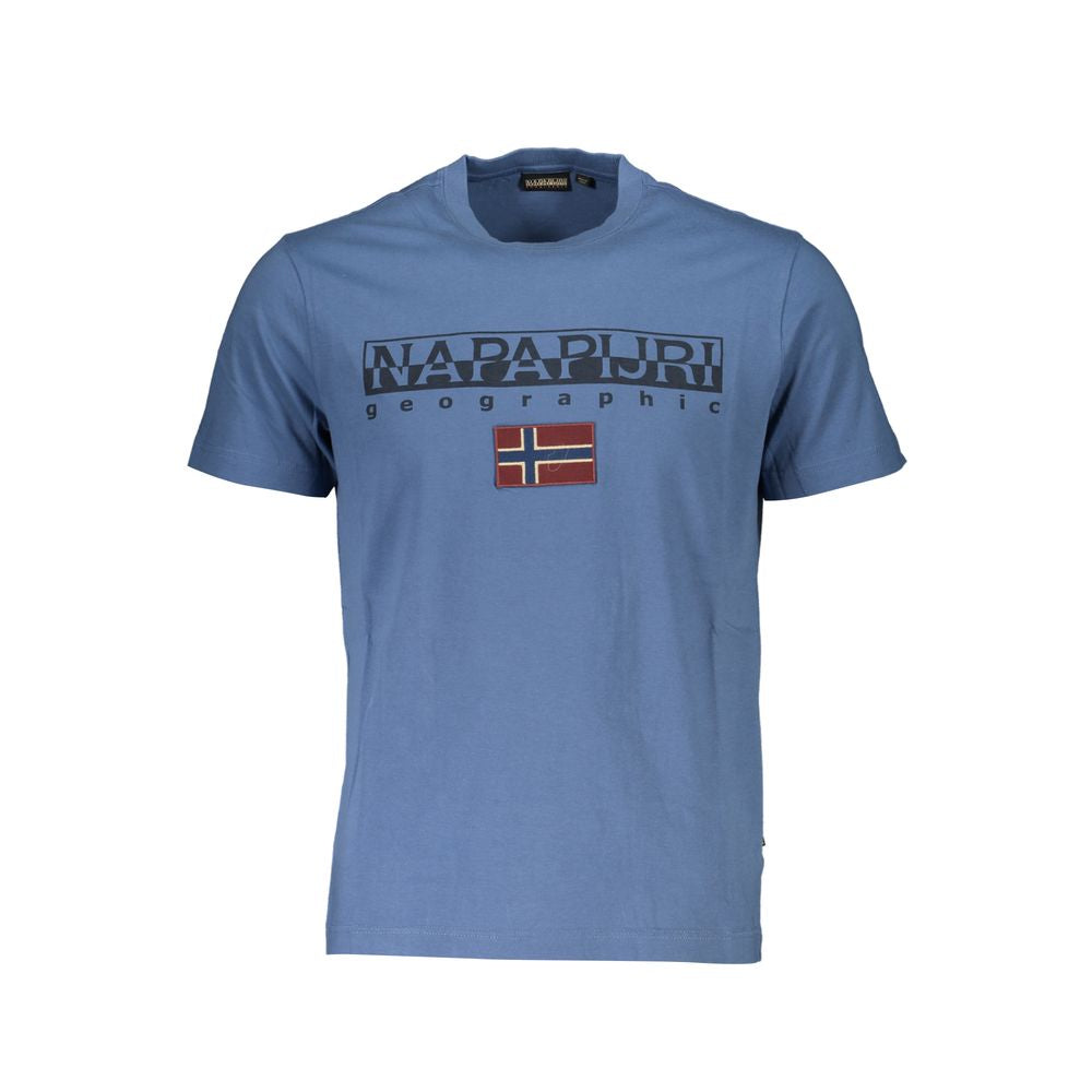 Blue Cotton T-Shirt