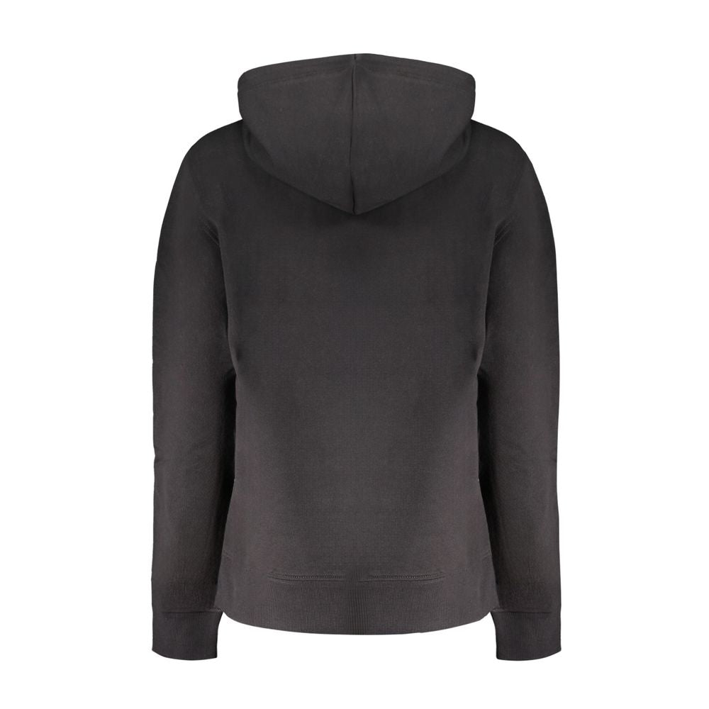 Black Cotton Women's Sweatshirt