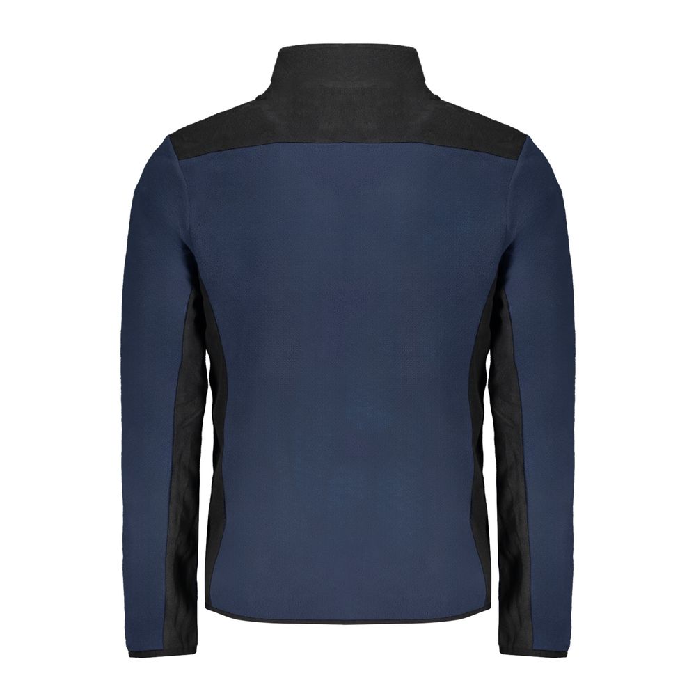 Blue Polyester Sweater