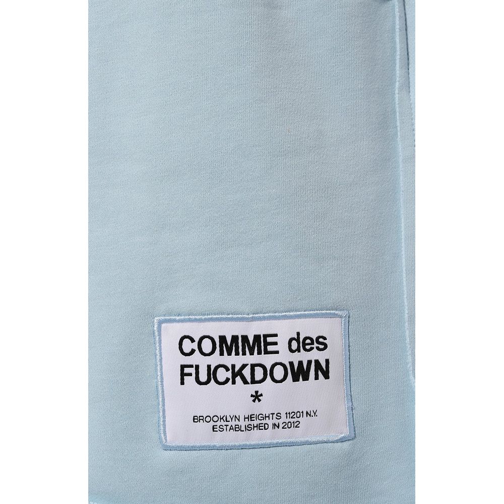 Blue Cotton Short
