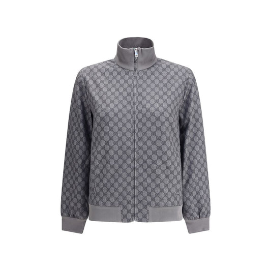 Gray Polyester Sweatshirt