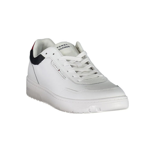 White Leather Sneaker