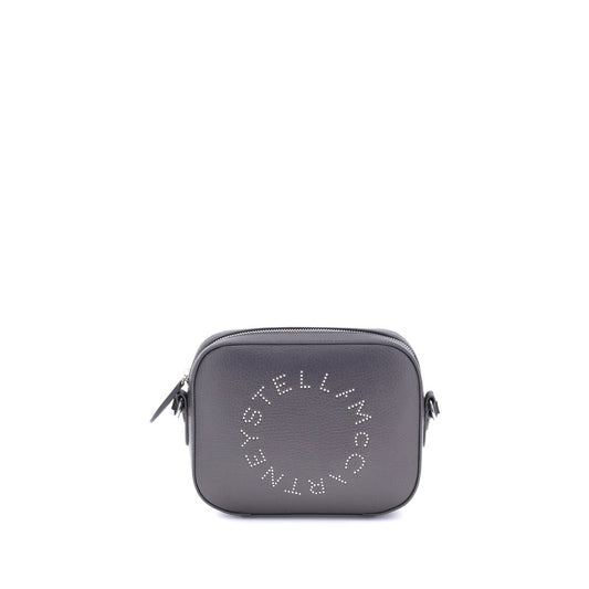 Gray Other Fibres Shoulder Bag
