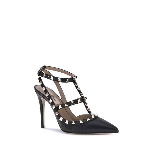 Black Calf Leather Bos Taurus Pumps