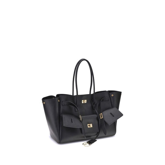 Black Calf Leather Bos Taurus Shoulder Bag