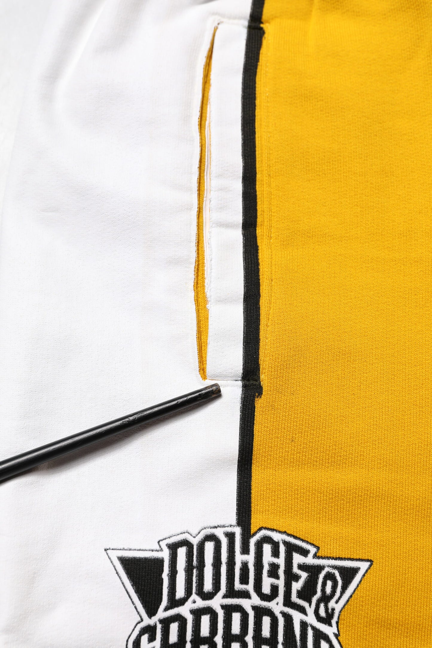 Yellow Cotton Jogger Skinny Sweatpants Pants