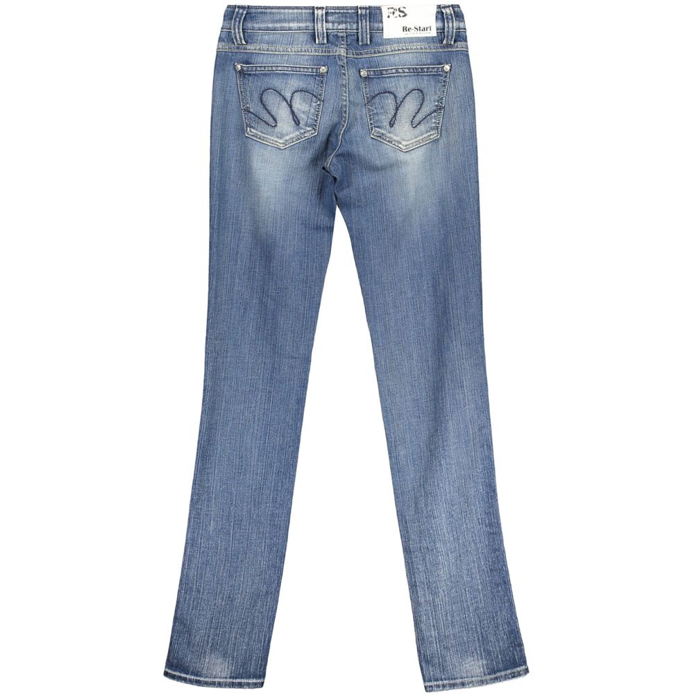 Blue Cotton Women's Jean