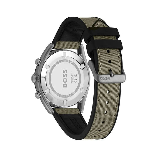 Bicolor Fabric Sport Watch