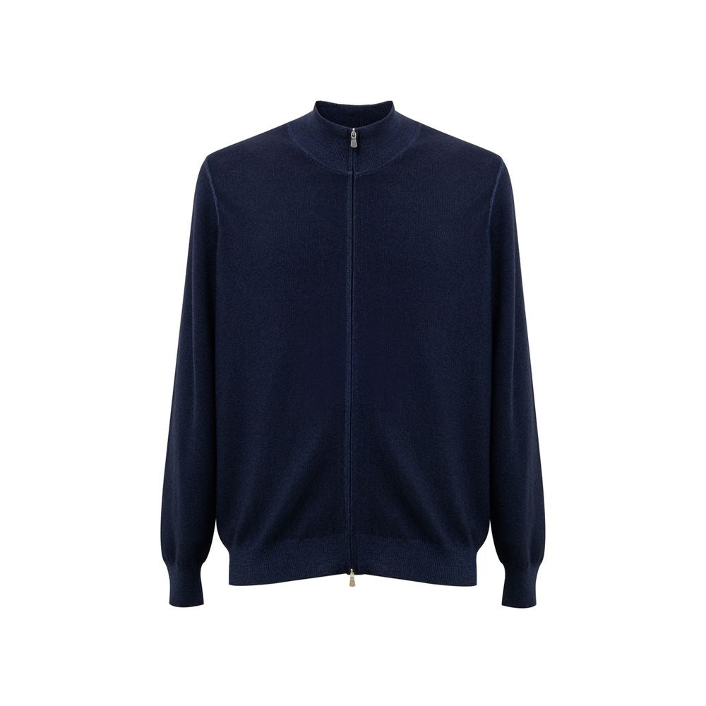 Blue Wool T-Shirt