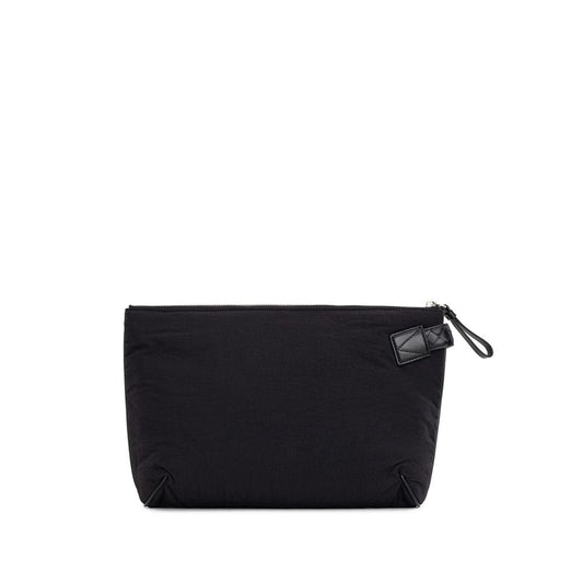 Black Nylon Clutch Bag