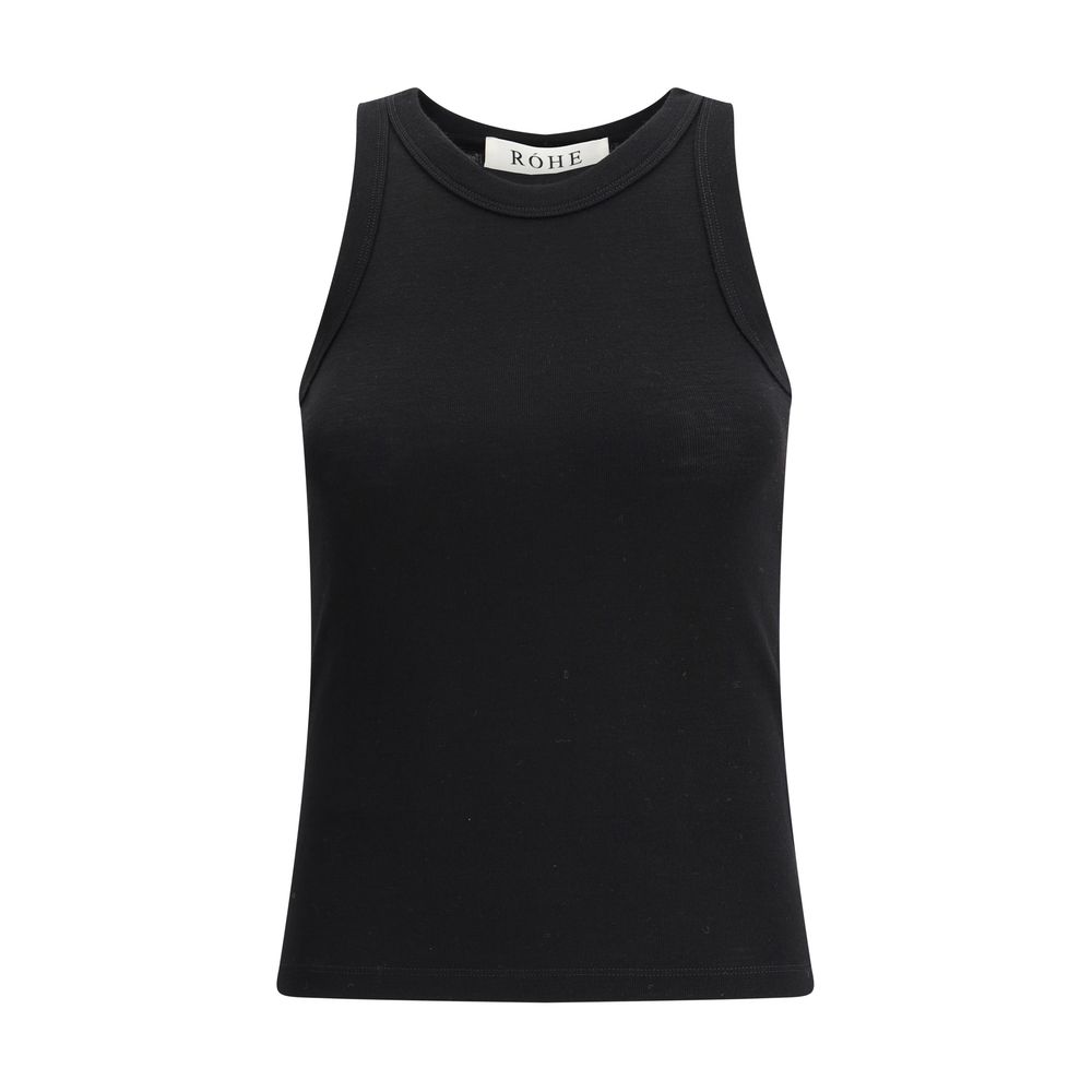 Black Wool Top