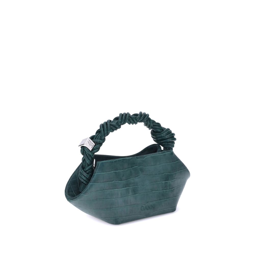 Bou mini crocodile patent leather Handbag