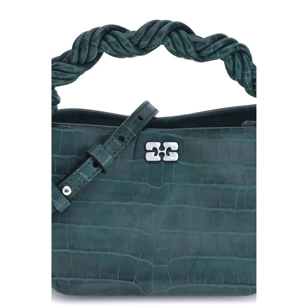 Bou mini crocodile patent leather Handbag
