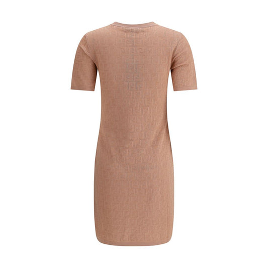FF pattern midi Dress