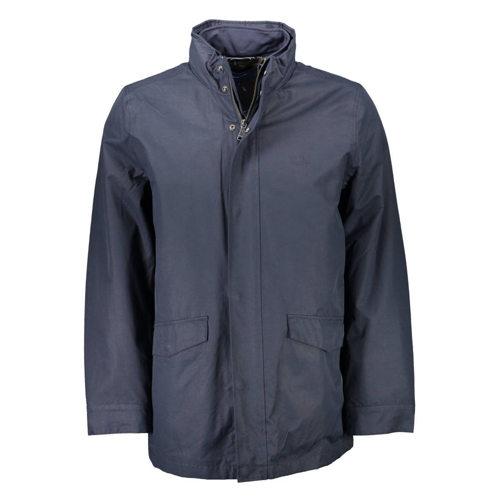 Blue Polyester Jacket