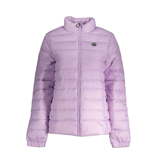 Pink Polyester Jackets & Coat