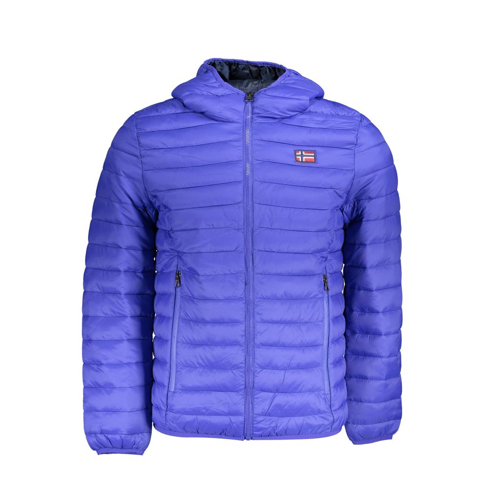 Blue Polyamide Jacket