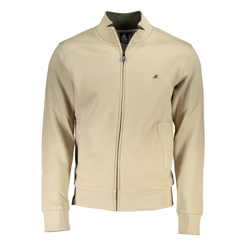 Beige Cotton Sweater
